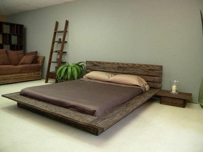 ➤Ціна 11 155 грн UAH Купити Ліжко дерев'яне 160х200➤Темний горіх ➤Ліжко під старовину➤Еко➤179ST1 фото