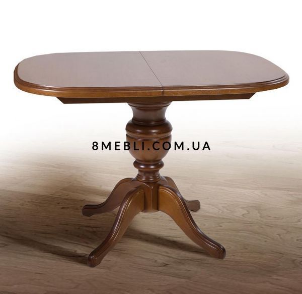 ➤Цена 10 915 грн UAH Купить Стол в гостиную на одной фигурной ножке раскладной 75х105+40 рустикаль ➤Дуб рустикальный ➤Столы на одной опоре➤Kit➤034AVN фото
