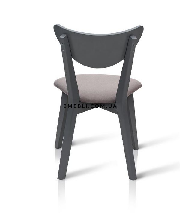 ➤Ціна 2 506 грн UAH Купити Дерев'яний стілець з м'яким сидінням 50х60х81 сірий➤Сірий ➤Стільці з м'яким сидінням та твердою спинкою➤Kit➤158ULT фото