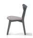 Дерев'яний стілець з м'яким сидінням 50х60х81 сірий 158ULT фото 3