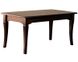 Кухонний стіл прямокутний, розкладний 160х90(+40) корпус горіх темний 342PLN фото 1