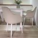 Комплект кухонний стіл Notsob 120х80(+35) Стандарт + стілець крісло 2 шт 0193JAM фото 6