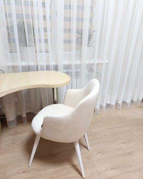 ➤Цена 8 788 грн UAH Купить Стул кресло обеденный 58x50x82 на деревянных опорах белый 9 ➤Пудра ➤Стул кресло мягкое➤Nalp➤1993PLN фото