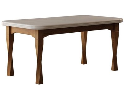 ➤Ціна 27 810 грн UAH Купити Кухонний стіл з оригінальними ніжками 160х90(+40) корпус горіх➤Горіх ➤Класичні➤Nalp➤343PLN фото