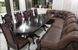 Обідній стіл у стилі бароко розсувний для вітальні Корнілій лак Горіх 200х90 (+40) 095СТ фото 5
