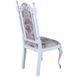 Банкетный стул с высокой спинкой 46x50x112 натуральное дерево лак белый 537PLN фото 12