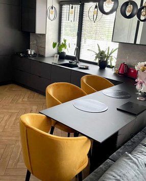 ➤Ціна 6 210 грн UAH Купити Стілець крісло обідній 51x45x81 спинка кругла тканина жовтий 2➤Жовтий 2 ➤Стілець крісло м'яке➤Nalp➤2035PLN фото
