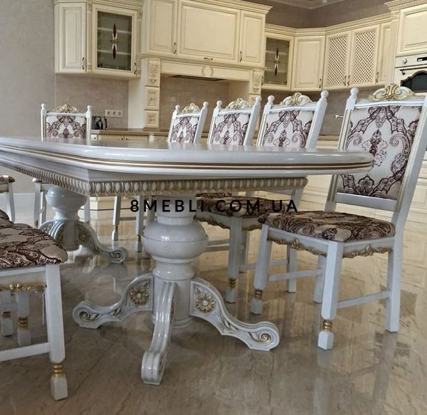 ➤Ціна 59 130 грн UAH Купити Стіл для бенкетного залу 180x100 (+40x2) лак темний горіх➤Темний горіх ➤Столи класичні➤Nalp➤212PLN фото