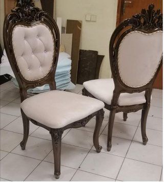 ➤Ціна 9 075 грн UAH Купити Стілець м'який з оригінальною спинкою м'який➤Темний горіх ➤Класичні стільці➤Еко➤1429ST фото