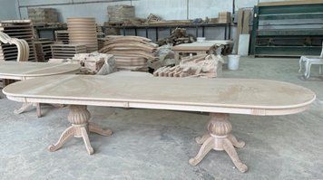 ➤Ціна 41 205 грн UAH Купити Стіл у вітальню Снаворп 200х100(+50х2) ivory var 4➤Ваніль ➤Стіл обідній➤Ренарф➤0035FRA фото