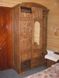 Шкаф деревянный с зеркалом 120х58хh210 под старину 0205МЕКО фото 2