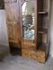 Шкаф деревянный с зеркалом 120х58хh210 под старину 2 0205МЕКО фото 5