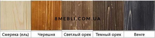 ➤Цена 24 000 грн UAH Купить Шкаф деревянный с зеркалом 120х58хh210 под старину 4 ➤горіх темний ➤Шкафы под старину➤МЕКО➤0205МЕКО фото