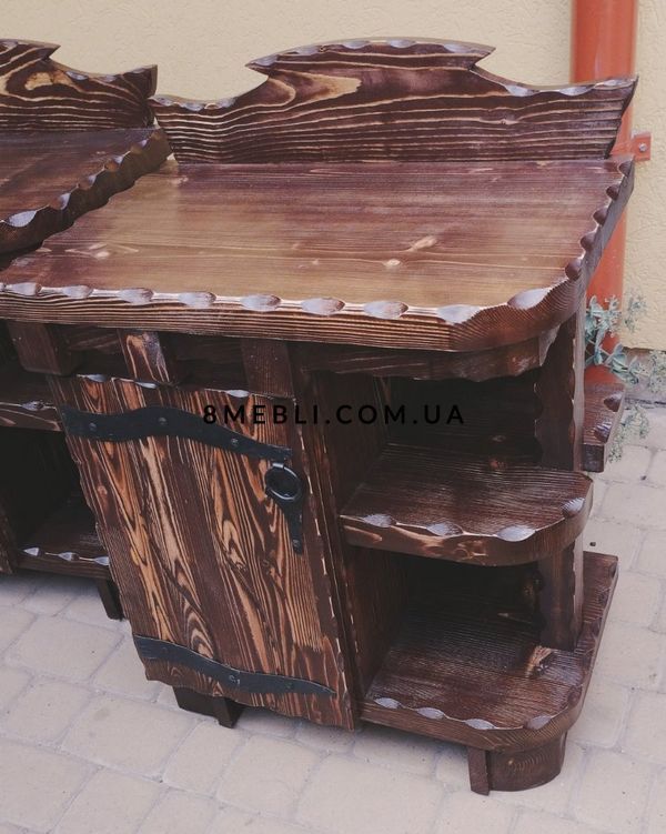 ➤Цена 13 455 грн UAH Купить Комод деревянный 120х40хh90 Сраб под старину ➤орех светлый ➤Комод под старину➤МЕКО➤0160МЕКО фото