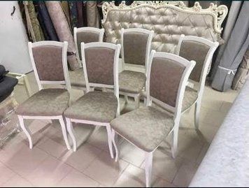 ➤Цена 3 506 грн UAH Купить Стул классический из натурального дерева для обеденной зоны 43х45х95 бежевый 2 ➤White ➤Стулья деревянные➤Kit➤175ULT фото
