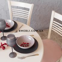 ➤Цена 3 871 грн UAH Купить Стілець кухонний с жесткой спинкой 44х47х88 деревянный M0034 слоновая кость ➤Слонова кістка ➤Новинки столов➤lebem➤167ММЕ фото