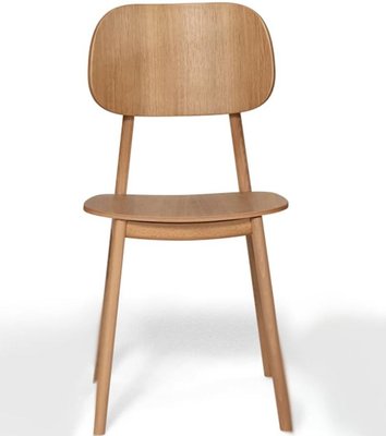 ➤Ціна 4 200 грн UAH Купити Дерев'яний стілець із жорстким сидінням та спинкою 42x49x86 з масиву дерева лак горіх➤Горіх ➤Тверді➤Nalp➤879PLN фото