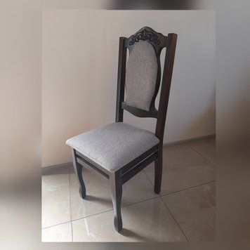 ➤Ціна 2 729 грн UAH Купити Стілець дерев'яний м'який з різьбленим малюнком лак горіх 2➤Горіх світлий ➤Стільці дерев'яні ➤Rotanes➤2290SEN фото