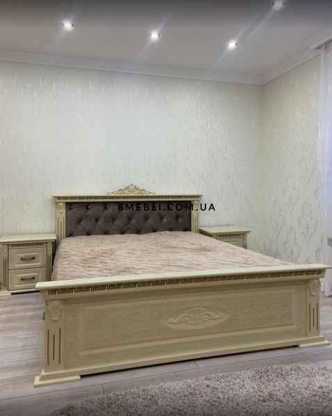 ➤Ціна 39 800 грн UAH Купити Двоспальне ліжко 160х200 без матраца біле➤Білий ➤Ліжко двоспальне➤Kit➤2031ST фото
