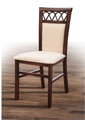 ➤Ціна 2 226 грн UAH Купити Обідній стілець м'який з натурального дерева 43х44х92 горіх➤Горіх ➤Стільці з м'яким сидінням та твердою спинкою➤Kit➤084AVN фото