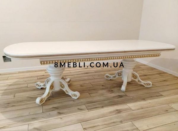➤Ціна 59 130 грн UAH Купити Стіл овальний розсувний 180x100 (+40x2) лак темний горіх➤Темний горіх ➤Столи класичні➤Nalp➤218PLN фото
