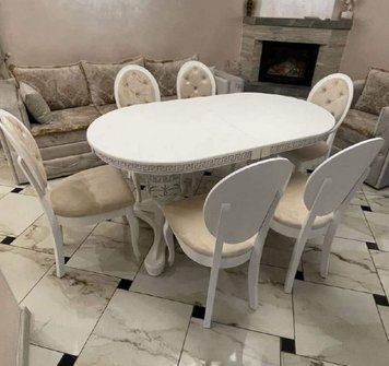 ➤Цена 3 314 грн UAH Купить Белый стул Филадельфия с круглой спинкой var 5 ➤white-natural ➤Стулья деревянные➤Еко➤1484ST фото