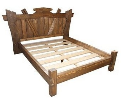 ➤Ціна 7 950 грн UAH Купити Ліжко дерев'яне односпальне 90х200 Кажов під старовину➤Горіх ➤Ліжко під старовину➤МЕКО➤0127МЕКО фото