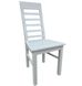 Класичний стілець твердий для сучасної кухні 45x43x100 дерево натуральне лак венге 884PLN фото 2