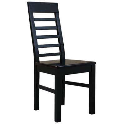 ➤Ціна 3 450 грн UAH Купити Класичний стілець твердий для сучасної кухні 45x43x100 дерево натуральне лак венге➤Венге ➤Тверді➤Nalp➤884PLN фото