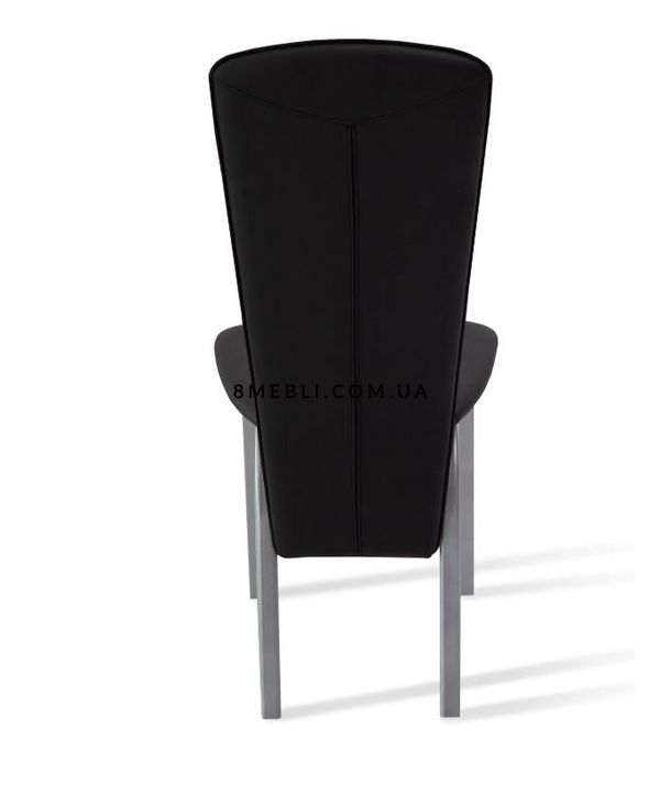 ➤Цена 1 876 грн UAH Купить Стул металлический 41х43х93  с мягким сиденьем и высокой спинкой цвет черный ➤Черный ➤Стулья металлические➤➤001AMA фото