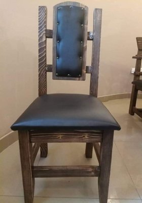 ➤Ціна 2 130 грн UAH Купити Дерев`яний стілець Тарум СТ-34 під старовину 2➤Горіх світлий ➤Стільці під старовину➤МЕКО➤0060МЕКО1 фото