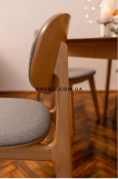 ➤Ціна 21 269 грн UAH Купити Комплект стіл Рам D100(+40) + стільці Ulul soft 4 шт лак бук натуральний➤Дуб ➤Комплект стіл та стільці➤Kulvpa➤1269PAV фото