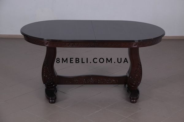➤Цена 18 450 грн UAH Купить Стол овальный Луснок 2 90х160(+40х2) раскладной орех var 2 ➤Орех светлый ➤Столы на одной опоре➤Ренарф➤0022FRA фото