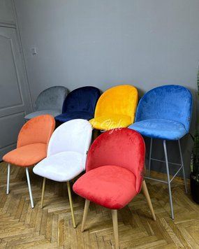 ➤Ціна 6 680 грн UAH Купити Стілець крісло м'який 50x45x94 тканина червоний 5➤червоно-чорний ➤Стілець крісло м'яке➤Nalp➤2011PLN фото