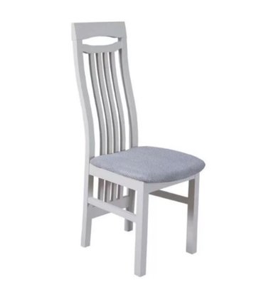 ➤Ціна 5 071 грн UAH Купити Білий стілець із натурального дерева банкетний Гвідо з м'яким сидінням➤Білий ➤Стільці з м'яким сидінням та твердою спинкою➤Еко➤79ST фото