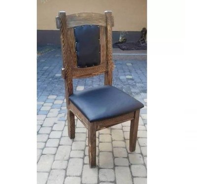 ➤Ціна 2 145 грн UAH Купити Дерев`яний стілець Казок під старовину➤Білий ➤Стільці під старовину➤МЕКО➤0061МЕКО1 фото