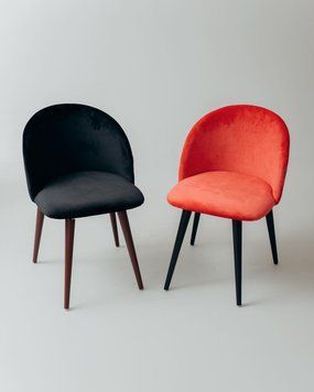 ➤Ціна 6 680 грн UAH Купити Стілець крісло м'який 50x45x94 тканина помаранчевий 3➤Ярко-червоний ➤Стілець крісло м'яке➤Nalp➤2012PLN фото