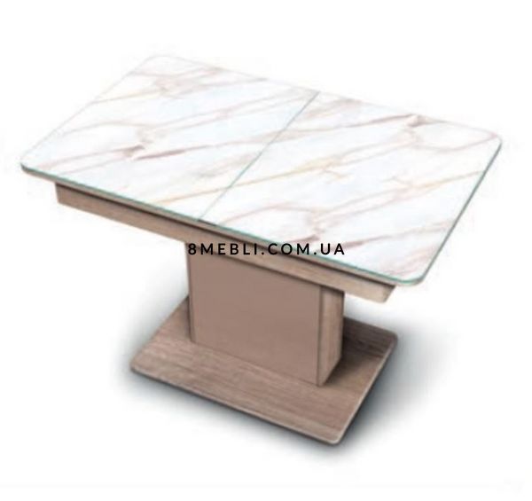 ➤Ціна 10 840 грн UAH Купити Розкладний стіл на кухню Преміум mode am 14➤Коричневый ➤Стіл➤Maj➤236.16СТ фото