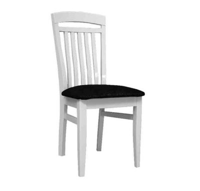 ➤Ціна 3 548 грн UAH Купити Кухонний стілець 43х47х93 із твердою спинкою M0025 білий➤Білий ➤Новинки➤lebem➤142ММЕ фото