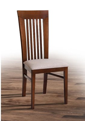➤Ціна  UAH Купити Дерев'яний стілець обідній твердий 44х54х100 горіх➤Горіх ➤Стільці дерев'яні ➤Kit➤010KAL фото