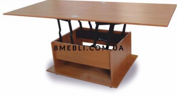 ➤Ціна 9 360 грн UAH Купити Стіл трансформер Недаб горіх➤Горіх ➤Столи трансформери➤Remrofib➤0001REM фото