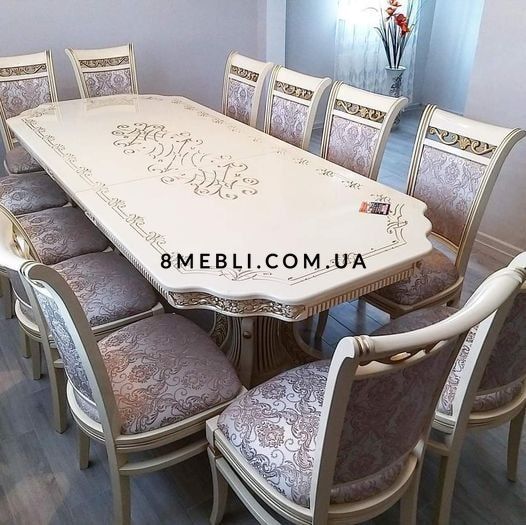 ➤Цена 23 885 грн UAH Купить Стол обеденный раскладной Калин темный орех + патина 200х100+40+40 ➤Коричневый ➤Стол обеденный ➤Еко➤133,3СТ фото