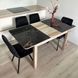Комплект кухонний стіл Notsob 90х60 Стандарт секвоя  + стілець м'який 4 шт 0198JAM фото 6