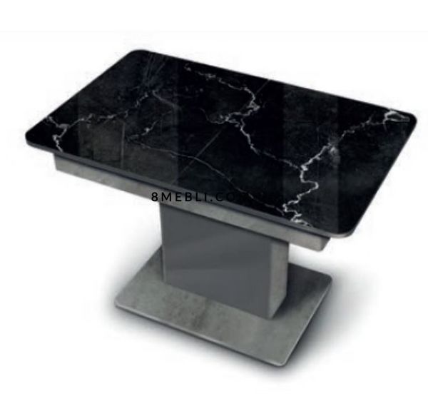 ➤Ціна 10 840 грн UAH Купити Розсувний стіл на кухню Преміум mode am 17➤Чорний ➤Стіл➤Maj➤236.16СТ фото