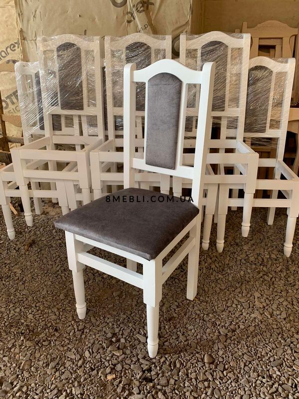 ➤Ціна 1 170 грн UAH Купити М'який стілець Нерб дерев'яний лак вільха квіти оббивка➤Горіх світлий ➤Стільці кухонні➤Nerb➤509ST фото