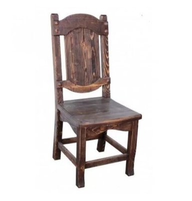 ➤Ціна 2 340 грн UAH Купити Кухонний стілець під старовину дерев'яний Матіас➤Горіх ➤Стілець садовий➤Еко➤219ST фото