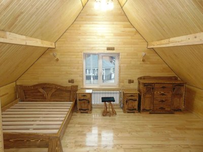 ➤Ціна 8 775 грн UAH Купити Ліжко дерев'яне полуторна Адьлози 2 під старовину➤Горіх ➤Ліжко під старовину➤МЕКО➤0133МЕКО фото