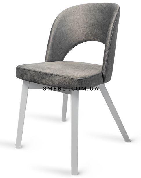 ➤Цена 3 620 грн UAH Купить Стул для кафе Лешим 50х56х85 лофт лак White, Емілія 93 ➤Тёмно-серый ➤Стулья деревянные➤Kulvpa➤0097PAV фото