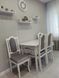 Белый кухонный стол 120х80+ 40 вставка Нерб 099СТ.1 фото 3