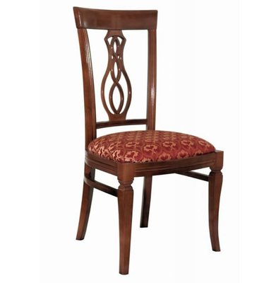 ➤Цена 5 970 грн UAH Купить Кухонный стул из массива дерева 49x42x99 сиденье мягкое лак темный орех ➤ ➤Стулья с мягким сиденьем и твердой спинкой➤Nalp➤717PLN фото